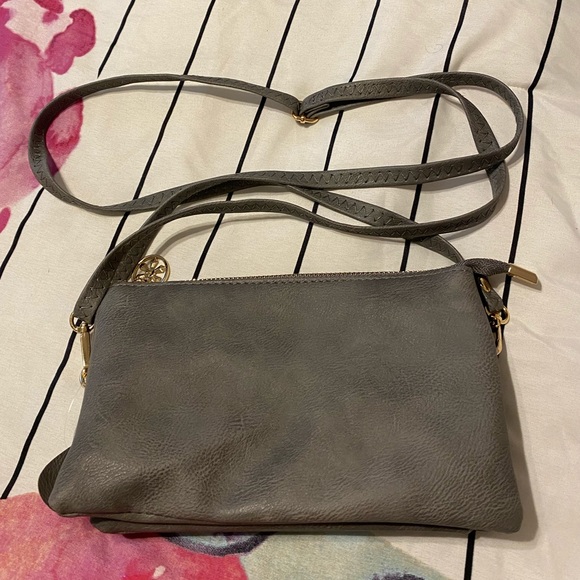 Gray Crossbody Purse - Picture 1 of 10